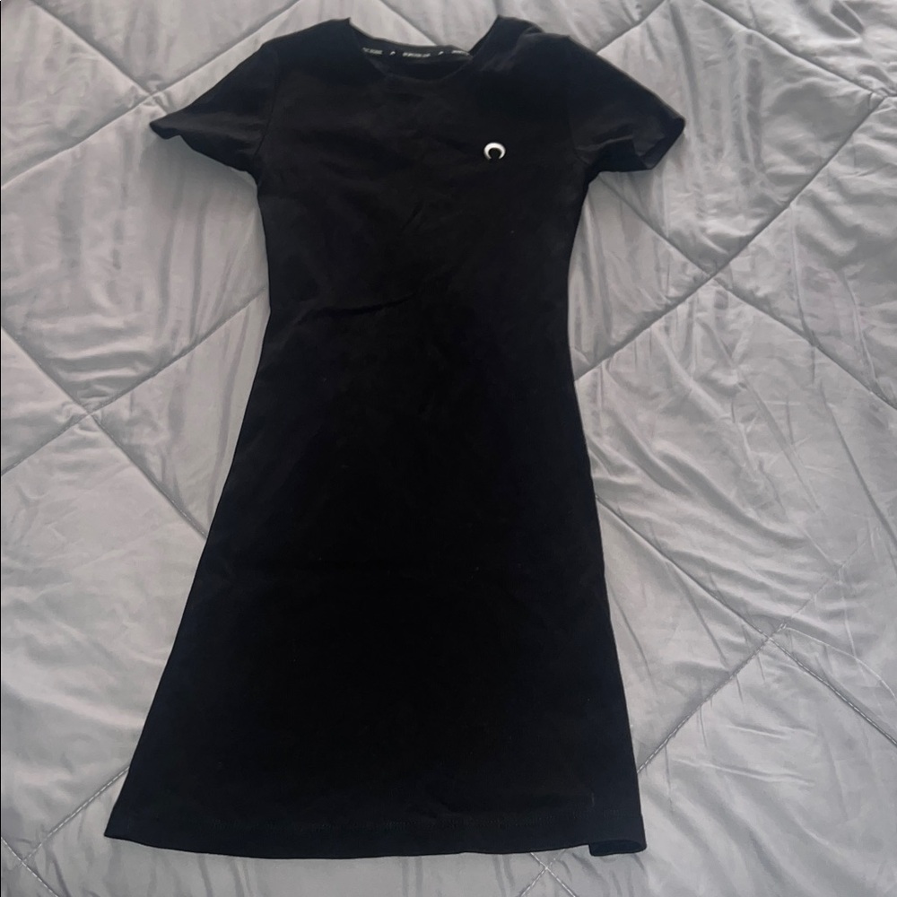 Marine Serre Black Dress